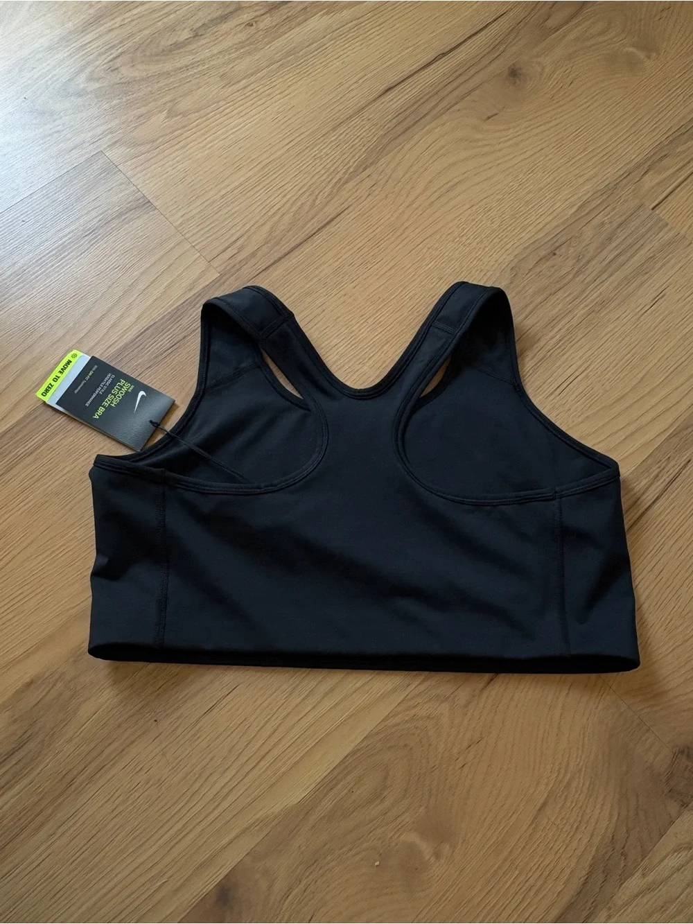 Nike Swoosh Women’s Black Dri-FIT Sports Bra